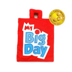Load image into Gallery viewer, Fabric Activity Book - My Big Day (Red Cover)
