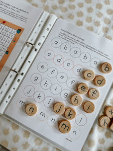 Alphabet coins - uppercase