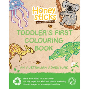 Honeysticks Coloring Book - An Aussie Adventure