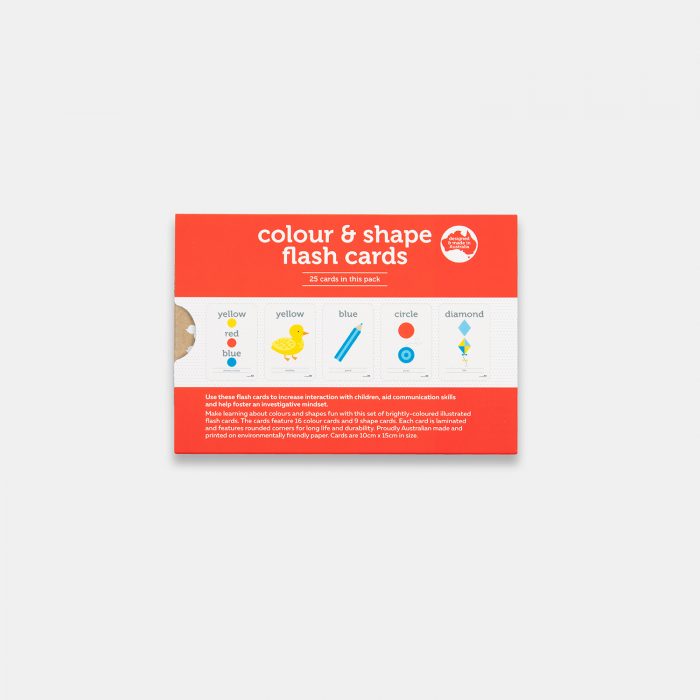 Colour and Shape Flash Cards
