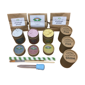 Eco Craft Kit: Eco Crayon, Paint, Slime, Fizz, Playdough and Tools