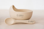 Load image into Gallery viewer, Silicone Bowl &amp; Spoon Set
