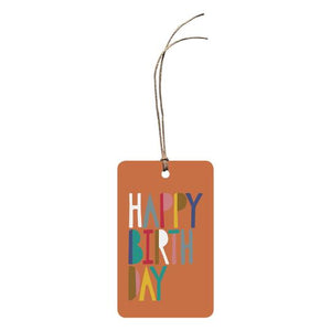 'Happy Birthday’ Gift Tag