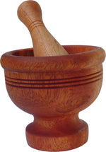 Load image into Gallery viewer, Wooden Pestle and Mortar
