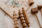 Load image into Gallery viewer, Wooden Play dough kit
