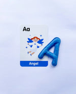 Load image into Gallery viewer, ABC Uppercase Felt Alphabet &amp; Flashcards
