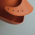 Load image into Gallery viewer, Red Rusty Silicone Bib
